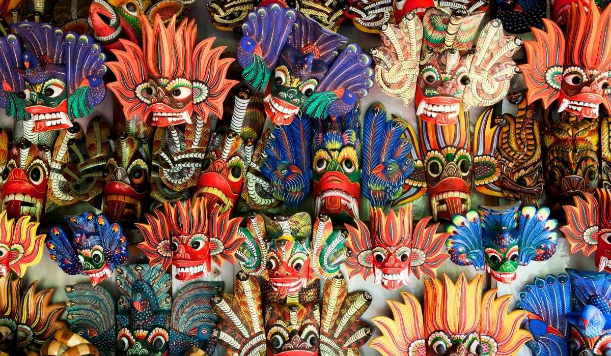 Raksha Masks from Sri Lanka as gifts