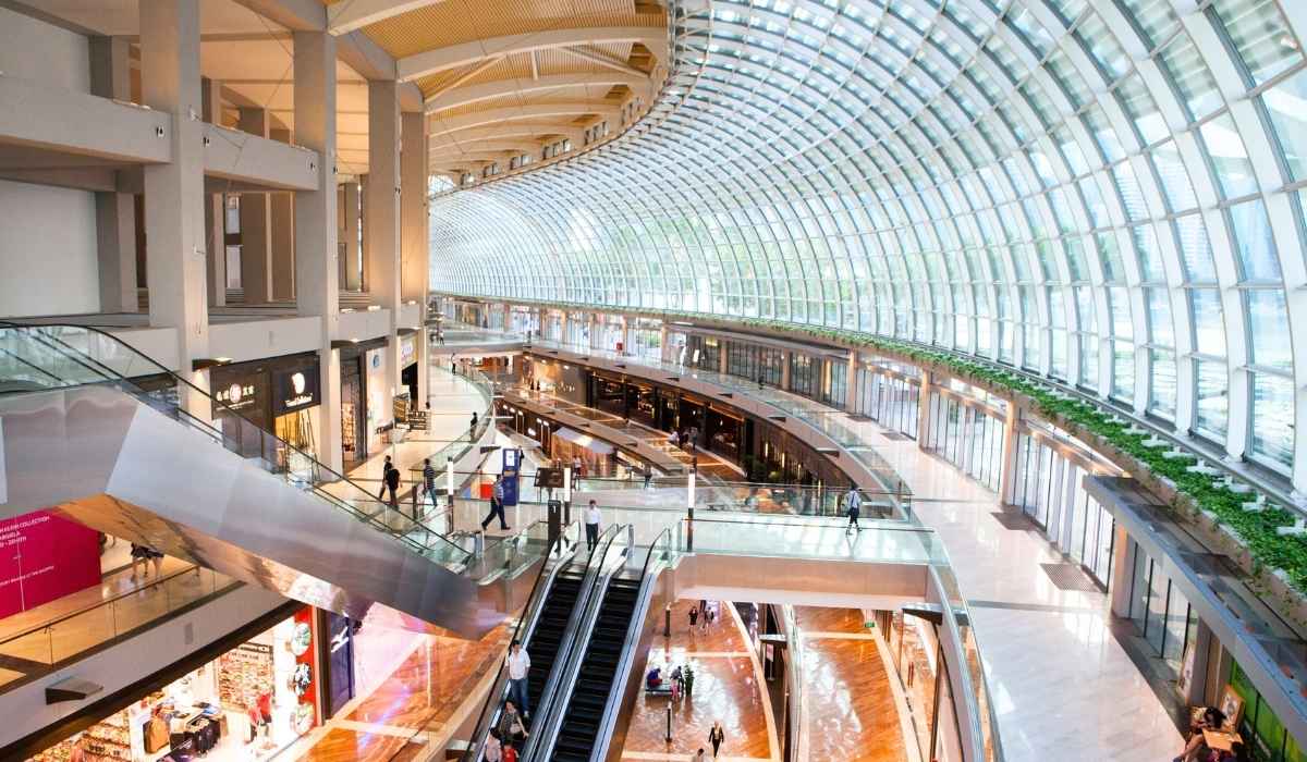 Shopping In Singapore's Marina bay sands