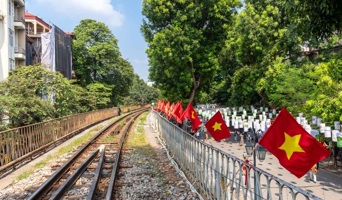 Train street at Hanoi