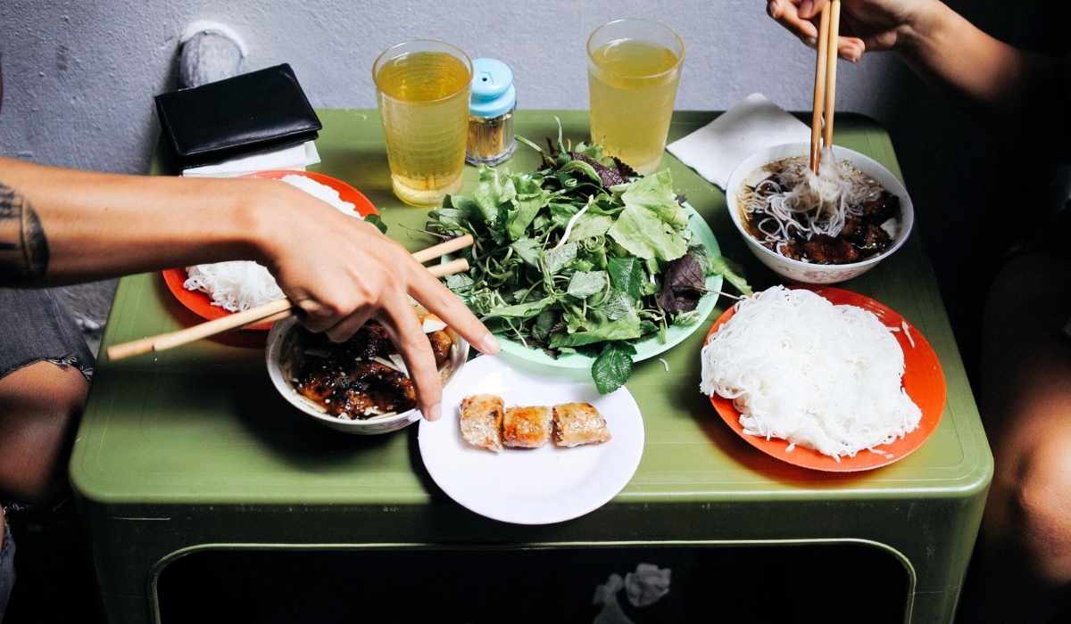 Try Hanoi's street food